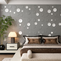 Vente en gros de carreaux muraux 3D en PVC modernes, panneaux muraux décoratifs pour la décoration, utilisation en intérieur