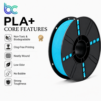 Filamento PLA+ Avanzado Becreative, 1.75mm de Diámetro, 205-215°C, Alta Adhesión entre Capas, Baja Contracción, 1kg, Tolerancia 50-300mm/s, 3D