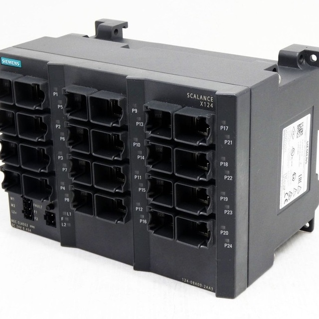 6GK5124-0BA00-2AA3 6GK51240BA002AA3 Scalance X124 Ethernet Switch Industrial Network Module for PLC
