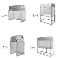 Personnalisé AC DC Aluminium 110v 120v portable mycologie HEPA alimentation en air banc propre à flux laminaire pour une seule personne pour l'usine de fabrication