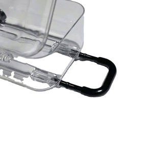 Transparent <b>Mini</b> Suitcase Jewelry <b>Storage</b> <b>Box</b> for Hair Accessories - Custom Decorative Candy Container - Product Image 4