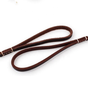 Correa de plomo para mascotas de cuero auténtico de primera calidad, venta al por mayor, correa de perro de cuero genuino de vaca de lujo personalizada con hebilla de latón - Product Image 5