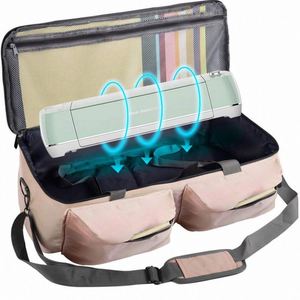 Sac fourre-tout grand format compatible avec Cricut Explore Air 2 et accessoires, fabriqué par une usine certifiée BSCI - Product Image 4