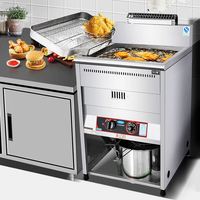 Machine à frire industrielle frite au poulet Offre Spéciale Brosted 220V pour Restaurant Home Food Shop Retail Farms-Four Snacks Chips Four