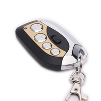 Télécommande de porte de garage 433 MHz, clé de clonage automatique 315 MHz, boîtier en plastique, option universelle pour domotique, 4 boutons