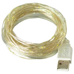 10M LED Extérieur LED Fil De Cuivre Chaîne Bande Lumière Fée Guirlande Étanche Vacances De Noël Pary Jardin Lampe De Mariage - Product Image 5