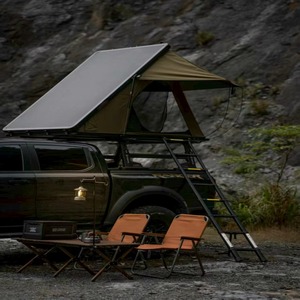 Zentopia Nouvelle Tente de Toit pour Voiture SUV 4 Personnes, Installation Facile, pour <span class=keywords><strong>Camping</strong></span> en Plein Air - Product Image 1