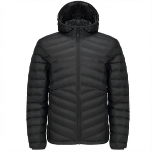 Doudoune pour homme, nouvelle doudoune ultra-légère en duvet de canard blanc à 90%, manteau thermique léger pour homme, manteau à capuche en plumes - Product Image 1