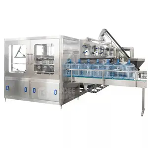 600 900 Bph 5 Gallon Bottle Mineral Water Pure Water Filling Machine Bottling Line Mineral Water Factory