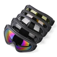 Lunettes de protection pour casque de moto, sports de plein air, coupe-vent, anti-poussière, lunettes de ski, de snowboard, de motocross