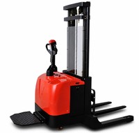 Gerbeur électrique compact 1,2T. Idéal pour les allées étroites. Fonctionnement fluide du climatiseur et caractéristiques de sécurité améliorées.