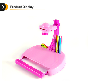 <span class=keywords><strong>Chevalet</strong></span> d'apprentissage en plastique pour enfants avec chaise – Jouet éducatif préscolaire pour dessiner - Product Image 6
