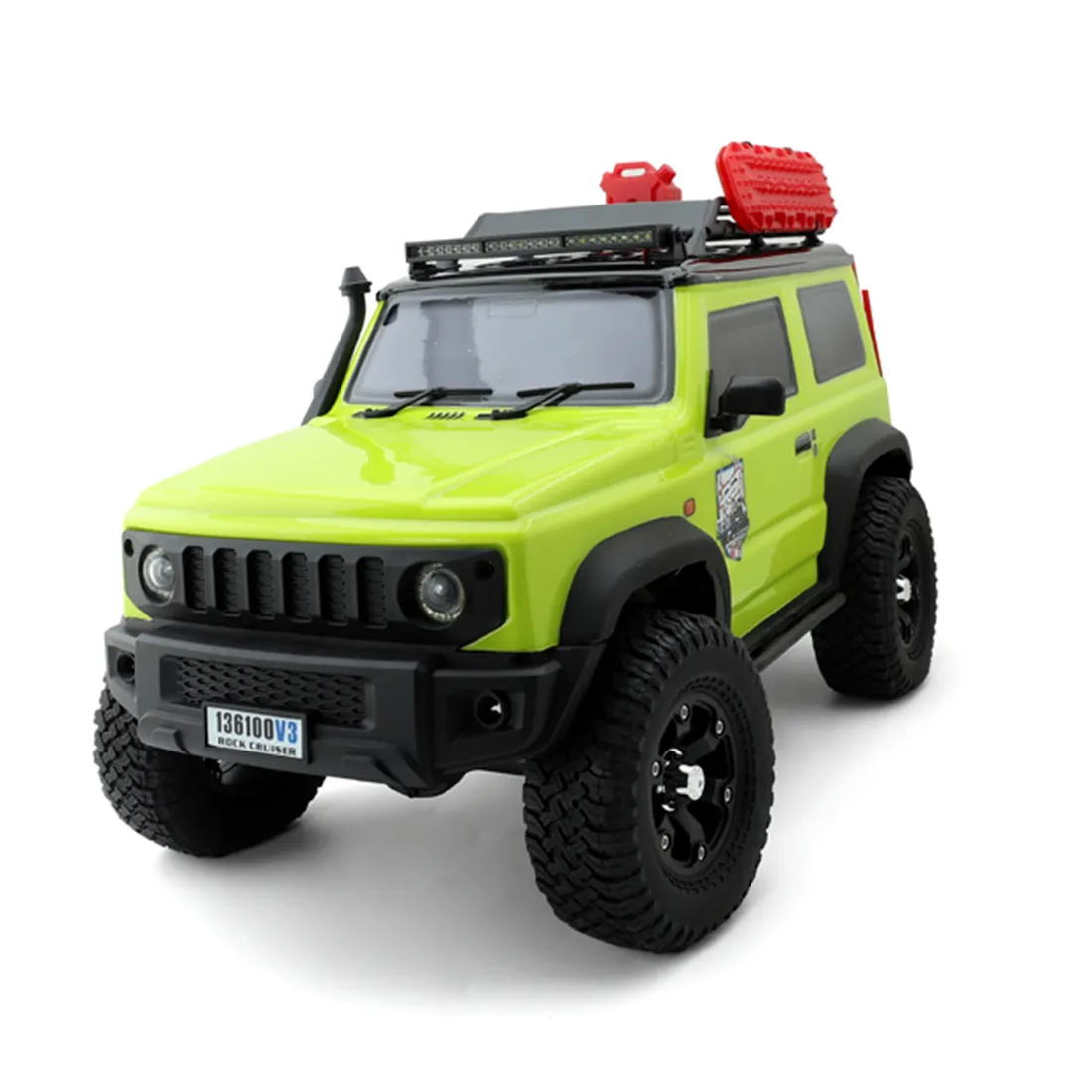 RGT 136100V3 1/10 2.4G 4WD RC Car Crawler Vehicle Model With LED Headlight 2121 New Many Colors C390 Motor 6KG Waterproof