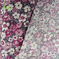 Tissu en rayonne 100% écologique, respirant, léger, tissé, imprimé uni, 45S 110GSM, vêtements pour filles, robes