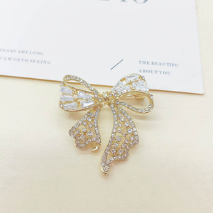 Nouvelle Collection 2026 : Broche de Luxe en Strass et Zircon pour <span class=keywords><strong>Femme</strong></span> – Motifs Fleur, Papillon, Cygne – Bijou de Poitrine et Épingle de Revers - Product Image 6