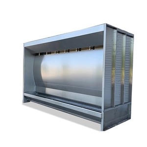 Cabine de peinture multifonctionnelle écologique à rideau d'eau pour purification par brumisation, dépoussiérage et polissage - Product Image 5