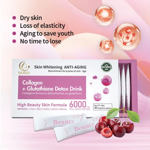 DUOZI Collagen Glutathione Detox Drink 6000mg Powder 30 Bags Skin Whitening Anti-Aging Beauty Formula - Product Image 2
