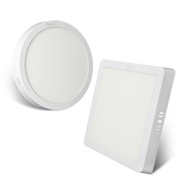 Plafonnier LED encastré ultra-fin 28 mm en aluminium avec diffuseur PS et commutation 3 CCT pour usage commercial mondial
