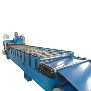 Tráng men ngói tạo thành máy thép mạ kẽm tấm lợp Máy ép mái ngói Máy ép - Product Image 3