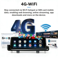 Radio para Auto con Pantalla de 10.25 Pulgadas, 8GB+64GB, GPS Integrado, Carplay, Estéreo, para BMW Serie 3 E90/E91/E92/E93, Multimedia Inalámbrico, WiFi, DSP, MP3, USB
