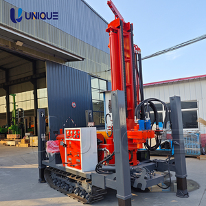 UNIQUE Rubber Crawler Type Water <b>Well</b> UY200 Rotary Drilling Rig 58KW Diesel Engine Pump Motor Max 300m Depth Competitive Price - Product Image 1