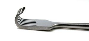 เครื่องมือถ่างแผลแบบแมนนวล Volkman Retractor 6  ทำจากเหล็กกล้าไร้สนิมสำหรับการผ่าตัด พร้อมปลายแหลม 6 แฉก  คีมถ่างแผลแบบกำหนดเอง - Product Image 3