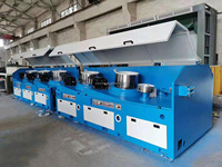 Machine à tréfiler automatique à grande vitesse pour la production de fil d'acier à faible/moyenne/haute teneur en carbone
