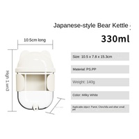 Mangeoire à eau automatique en plastique écologique pour oiseaux Nouveau Totoro Rabbit Budgerigar Perroquet Attaquant Bouilloire Bol Bols pour animaux de compagnie Mangeoires