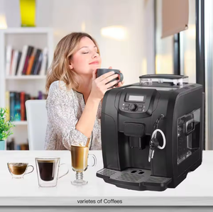 Cafetera Espresso ME-715 Merol ME 815 Totalmente Automática, Doble Caldera, Acero Inoxidable, Comercial y Doméstica, con Sistema de Agua Automático y Espumador de Leche - Product Image 5