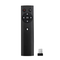 Control Remoto Inalámbrico Inteligente Personalizable de 2.4GHz /BT/ con Asistente de Voz/Air Mouse Opcional para TV Box, Proyector, Mini PC, etc.