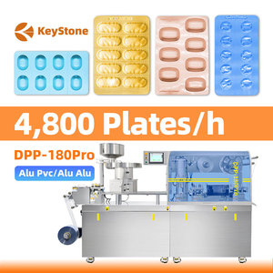 เครื่องบรรจุภัณฑ์อัตโนมัติแบบแผ่นเรียบ รุ่น DPP สำหรับบรรจุยาเม็ด แคปซูล  แบบพลาสติกและอะลูมิเนียม (Alu-Alu) - Product Image 1
