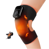 Masseur pour pieds et jambes OEM, masseur pour genoux, 2000 mAh, rechargeable, fonction chauffante avec contrôle de la minuterie pour les muscles, comme chez ALL STAR
