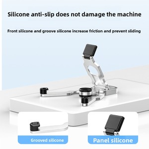Supporto Pieghevole per <span class=keywords><strong>Telefono</strong></span> in Lega di Zinco, Regolabile e Portatile, <span class=keywords><strong>Mini</strong></span> Supporto per Cellulare da Scrivania, Ufficio e Viaggio - Product Image 2