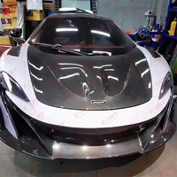 Kit carrosserie en fibre de carbone sèche Z-ART 675LT pour McLaren 650S, kit de pare-chocs amélioré pour 650S Spyder, pièces de tuning en fibre de carbone préimprégnée