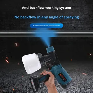 Nouvelle batterie au Lithium transfrontalière électrique haute pression bricolage Portable <span class=keywords><strong>pistolet</strong></span> à <span class=keywords><strong>peinture</strong></span> au Latex 1800W 4000PSI vente en gros - Product Image 2