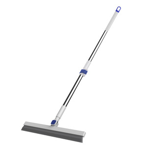 Bathroom Floor Squeegee Magic Broom EVA Material Durable For Wet And Dry Use Gray - Product Image 5