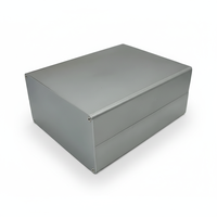 Radiator Aluminium Ekstrusi Langsung dari Pabrik, Dimensi Kustom, Berwarna, Pendingin Peralatan Elektronik, Casing Aluminium