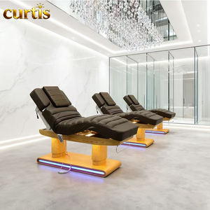 Base de Acero Inoxidable de Alta Calidad con Luz LED, Doble Columna, Alta Capacidad de Carga, 4 Motores Eléctricos, para Salón de Belleza, Gimnasio, Sala de Estar - Product Image 4