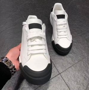 Luxury Mens & Women's Casual Walking <b>Shoes</b> High Quality Comfortable Trendy Genuine Leather Flat Skateboard <b>Shoes</b> Fashion Sneaker - Product Image 5