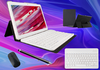 Livraison rapide, vente flash, tablette PC Google Pixel Phone 10,1 pouces Android 12 4G LTE, 2 Go + 32 Go, tablette tout-en-un 2 en 1 avec clavier