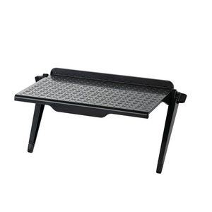 ขนาดใหญ่หน้าจอสีดําชั้นวางทีวีชั้นวางข้อมูลด้านบน <span class=keywords><strong>2</strong></span> ขาปรับจอภาพชั้นวางด้านบนสําหรับขาตั้งโทรศัพท์มือถือ - Product Image 1