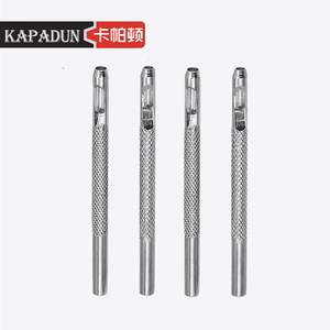 Perforatore per cinture in acciaio 45, direttamente dalla fabbrica, punzone rotondo per cinture in pelle, cinturini per orologi e cinture da <span class=keywords><strong>uomo</strong></span> - Product Image 2