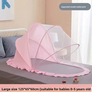 Zanzariera Pieghevole in Plastica per Neonati e Bambini, Stile Yurt Mongola, Protezione Anti-zanzare - Product Image 3