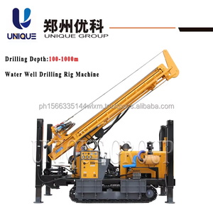 UNIQUE Diesel-Powered 500m Depth Water Well <b>Drilling</b> Rig with <b>Pump</b> & Gearbox Competitive Price - Product Image 2