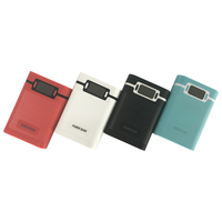 Boîtier amovible pour batterie 18650 10000mAh avec 2 écrans de sortie USB