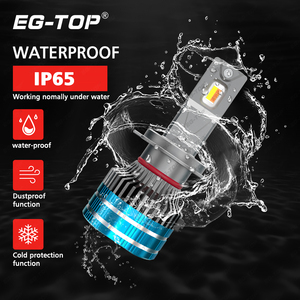 Ampoule LED H4 12V, phare LED H1 H7 H8 H11 HB3 HB4 40W, lumières LED 2 couleurs, lampe de voiture, <span class=keywords><strong>automobile</strong></span>, phare LED - Product Image 5