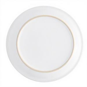 Vajilla de Porcelana Blanca de Alta Calidad con Detalles de Perlas, Estilo Francés, Ideal para Postres y Platos Principales, Disponible a Precios de Mayoreo - Product Image 3