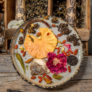 Thé de soins de santé de beauté à base de plantes chinoises pour <span class=keywords><strong>le</strong></span> <span class=keywords><strong>foie</strong></span> purifiant l'ananas Rose Wolfberry menthe noir sachet de thé boîte tasse bouteille Options - Product Image 6