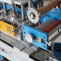 Mais Popular Flat & Curved Pneumatic Hot Foil Stamping Machine para Cup Bottle Card Tag