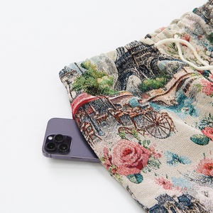 Moq 1 Stuk Streetwearn Hiphop Heren Wandtapijt Broek Custom Design Trekkoord Mid Taille Met <span class=keywords><strong>Harem</strong></span> Broek Patroon/Logo - Product Image 5